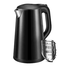 Lectric чайник против глажки бытовой 304 нержавеющая сталь Автоматическая мощность изоляции большой емкости, чтобы открыть