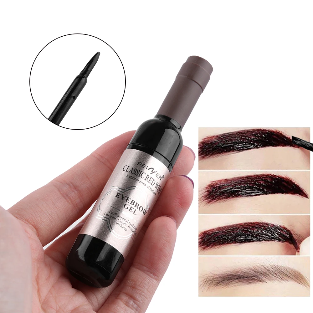 1PC Women Eyebrow Gel Super Lasting Waterproof Sweat Professional Red