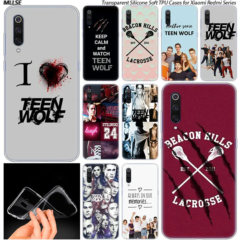 

Awesome Teen Wolf Soft Silicone Case for Xiaomi Pocophone F1 Mi 5X A1 6X A2 8 SE Lite Play Mix3 9 9SE 9T Pro CC9 Cover