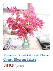 Miisoon 1 пучок искусственного пластика Орхидеи Завод искусственный цветок из шелка свадебный цветок расположение Свадебные украшения дома