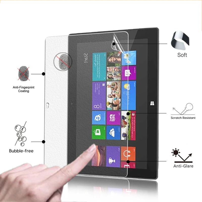 

Premium Anti-Glare screen protector matte film For Microsoft Surface RT 10.6" tablet anti-fingerprint screen protective film