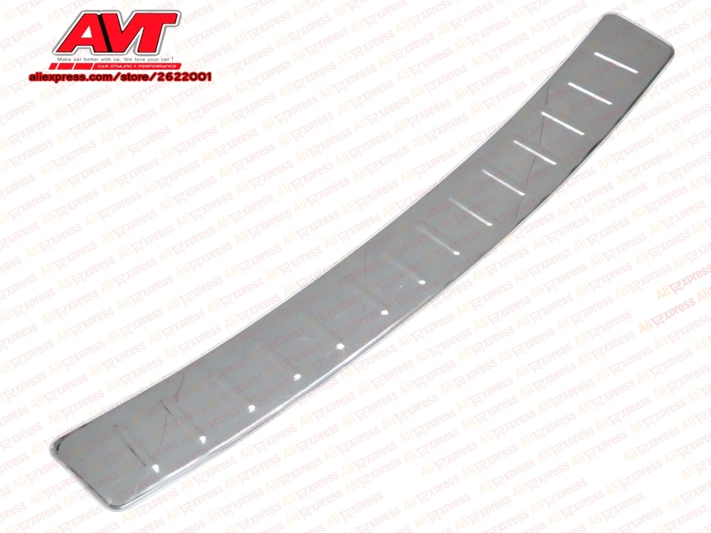 

Pad case for Nissan Terrano 2014-2017 on rear bumper decoration protection chrome accessories car styling plate tuning plate