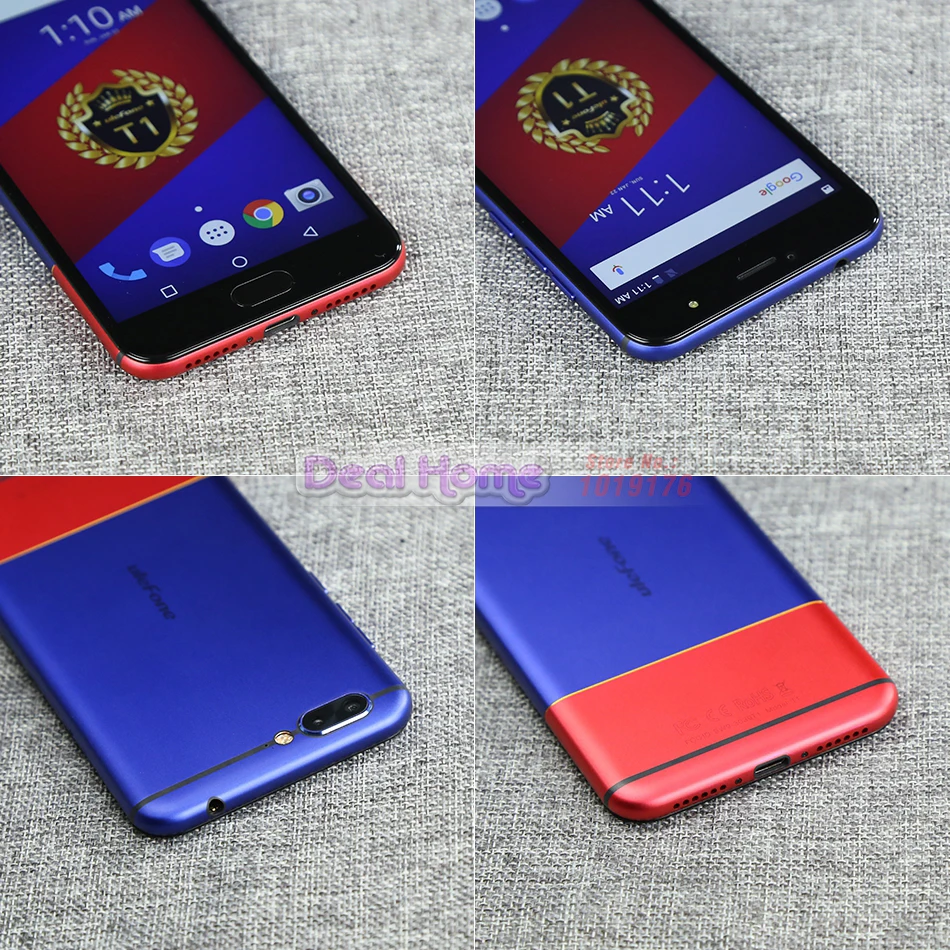 Ulefone T1 Premium Edition смартфон 5.5 &quotFHD P25 Octa core 2.6 ГГц 6 ГБ + 128 16MP двойной cam отпечатков