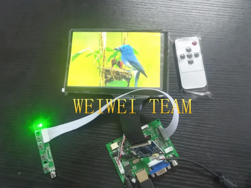  1280*800 7 inch IPS LCD screen for raspberry pi N070ICG-LD1 with touch panel screen HDMI+VGA+2AV Dr
