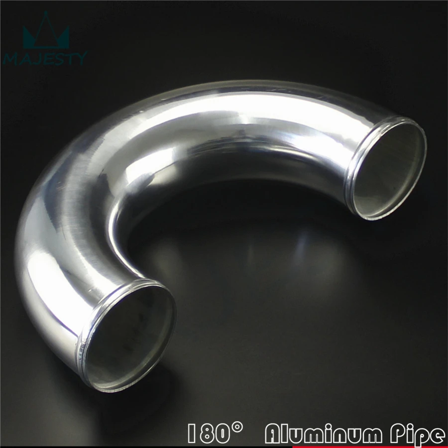 80mm 3 1/8" inch 180 Degree Aluminum Turbo Intercooler Pipe Piping
