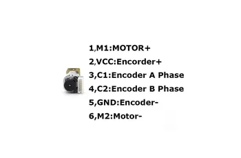

N20 Mini DC Gear Motor With Speak Encoder GA12-N20 Gear Motor Velocity Measurement For DIY Smart Car Chassis RC Remote Control