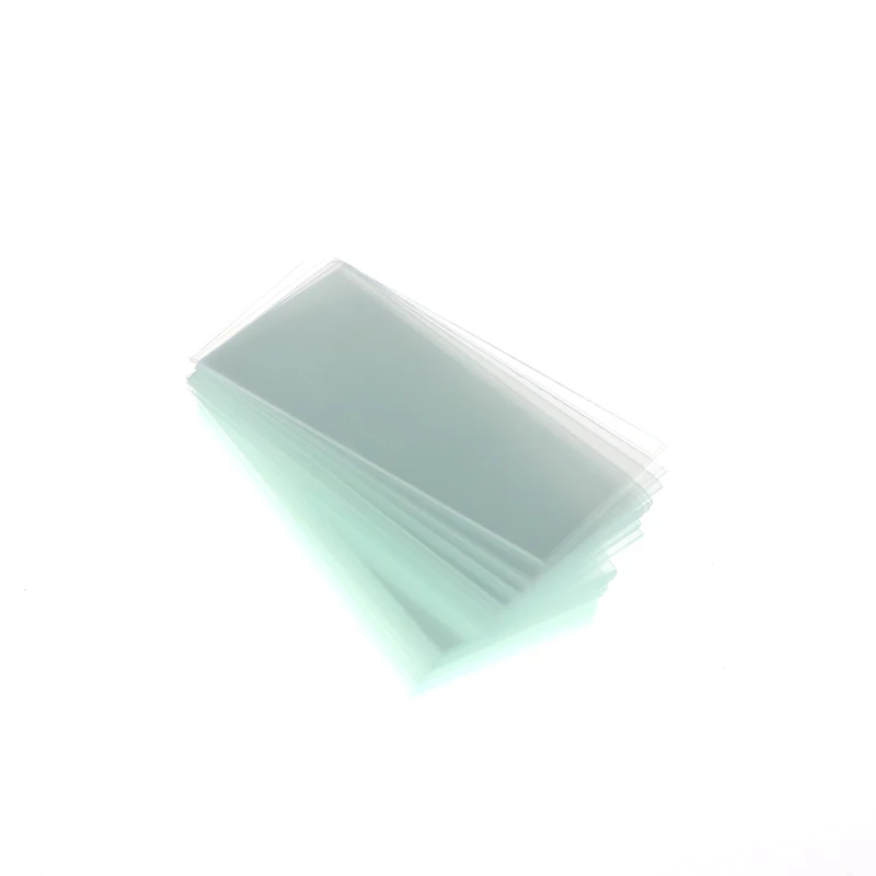 Standard Size 24x50mm Cover Glass Microscope Accessories 0.13-0.17mm Thickness Biological Laboratory Instruments 100 pcs microscope glass slides