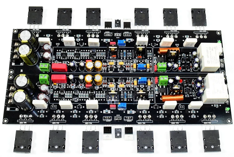 One pair Pure Class A Amp board base KRELL KSA50 50W+50W L3-58 MJ15024//15025