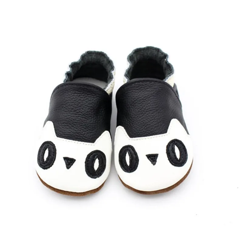 

Autumn Baby Shoes Leather Newborn Boys Girls Shoes Cartoon Cat Non-Slip First Walkers Baby Infant Moccasins 0-12 Months