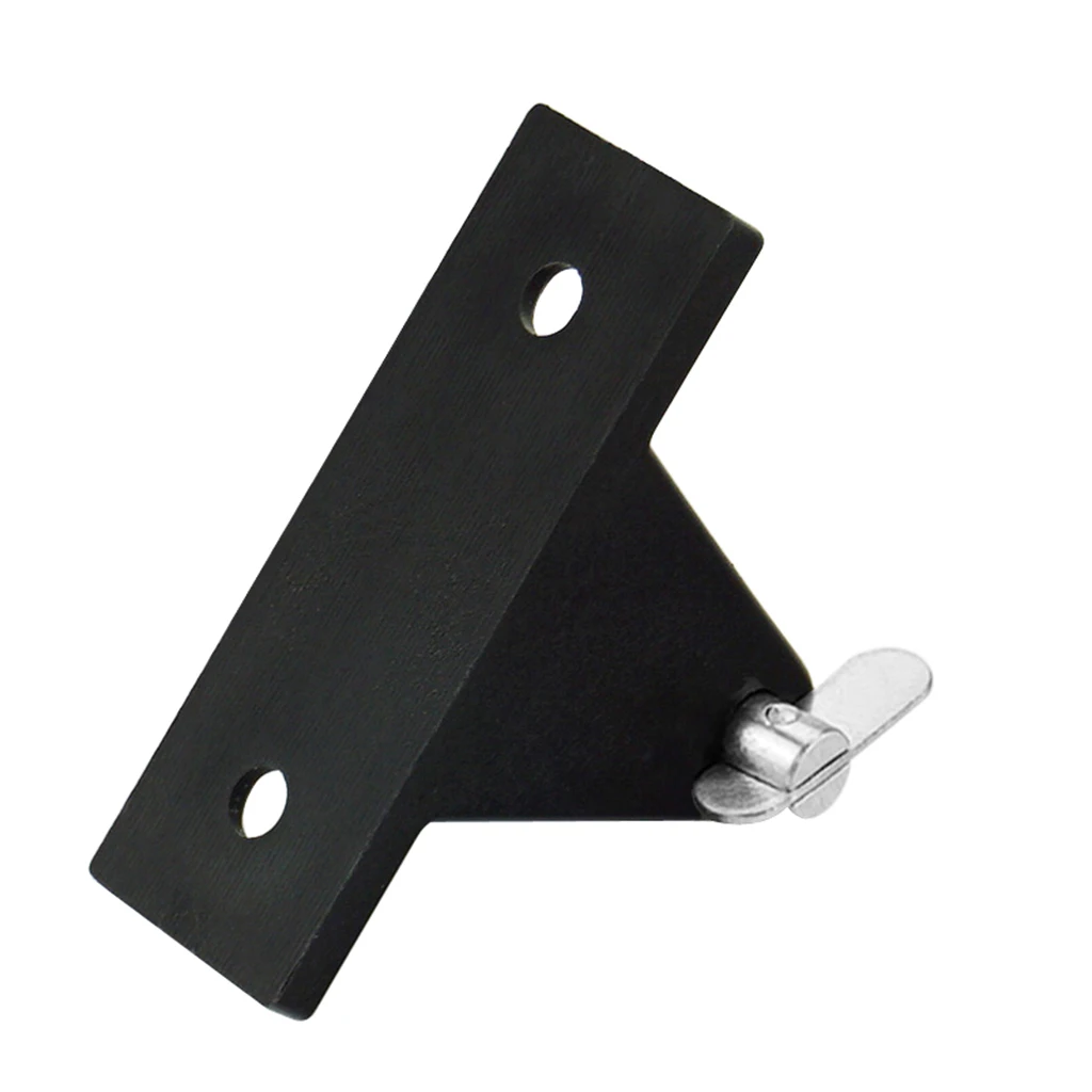 1 Pcs Black Nylon Bimini Top Deck Hinge With Quick Release Pin & Ring For Kayak Canoe Boat Fishing Dinghy Raft Etc 62mm x 21mm