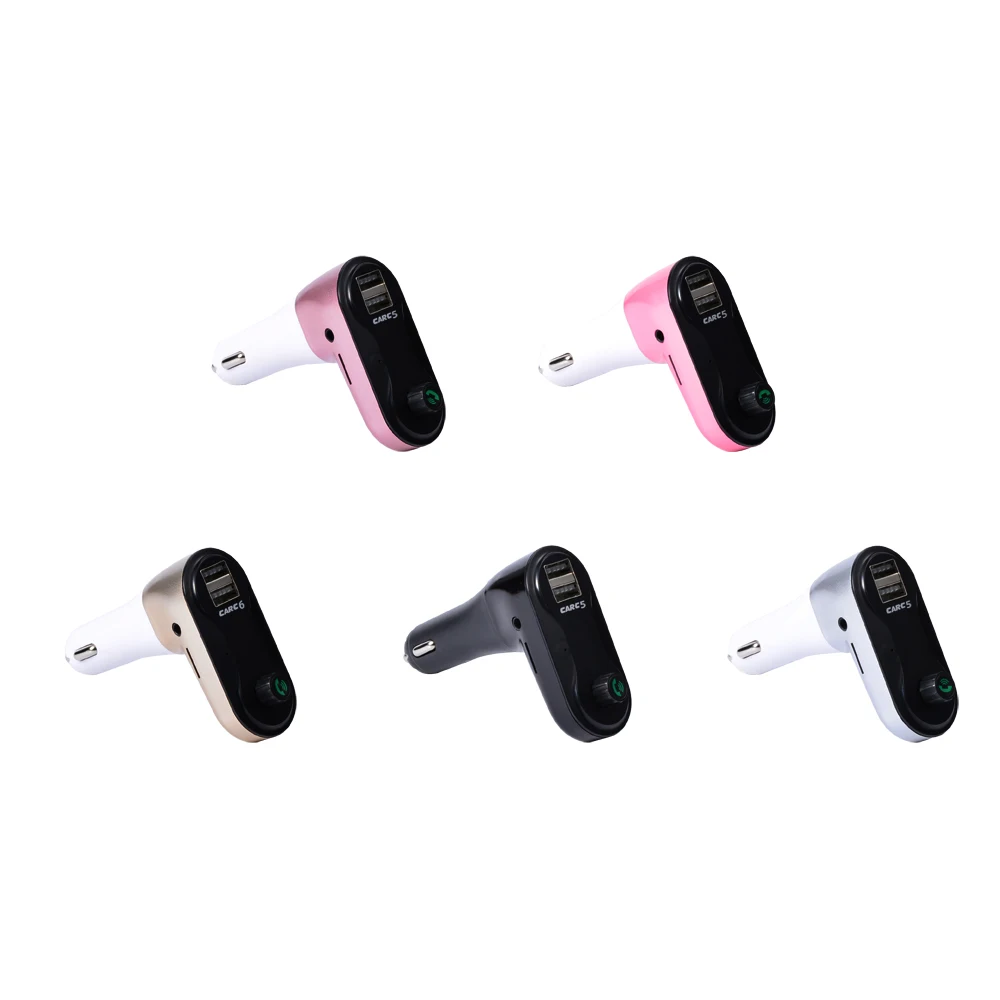 FM трансмиттер Aux модулятор Bluetooth автомобильный комплект громкой связи аудио mp3