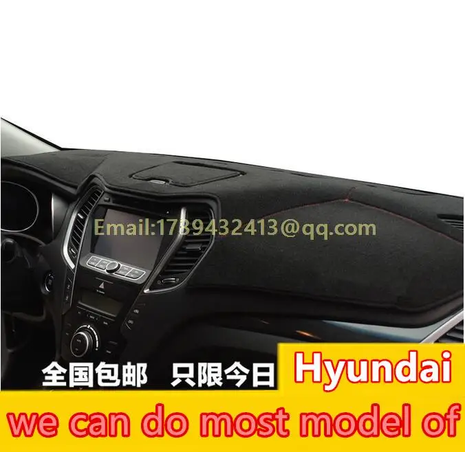 Аксессуары крышка приборной панели для Hyundai Accent Verna Grand Starex H 1 Elantra Avante Santa Fe tuscon ix35