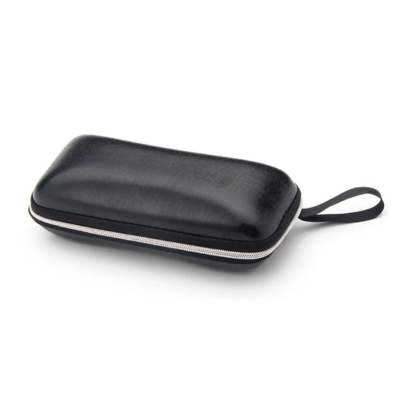 

Korean Zipper Glasses Case Sunglasses Imitation Leather Square B011