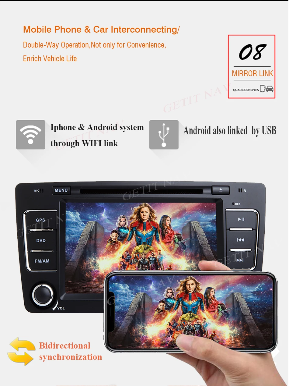 Flash Deal DSP Android 9.0 Car DVD Multimedia Player For Skoda Octavia 2009-2013 A 5 WiFi BT Car Stereo Radio Head Unit GPS NAVI IPS Screen 10
