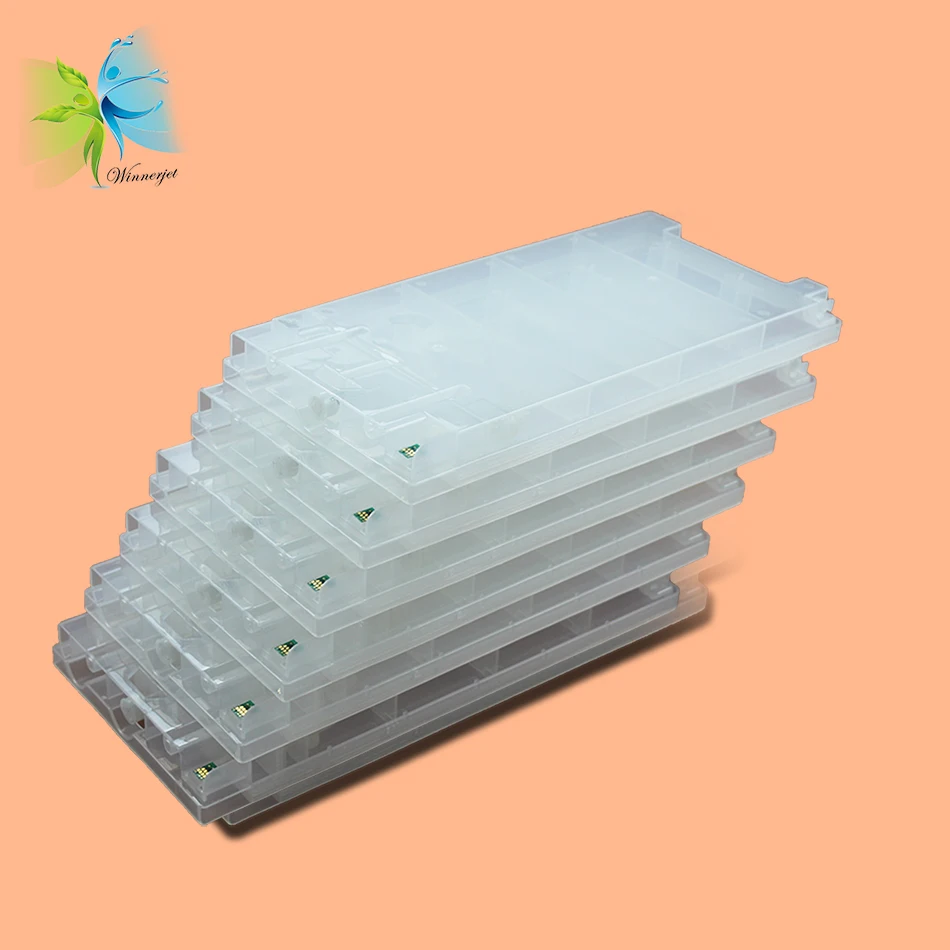 

Winnerjet 6 color 850ml Empty Refillable Ink Cartridge for Epson 10000 10600 Printer