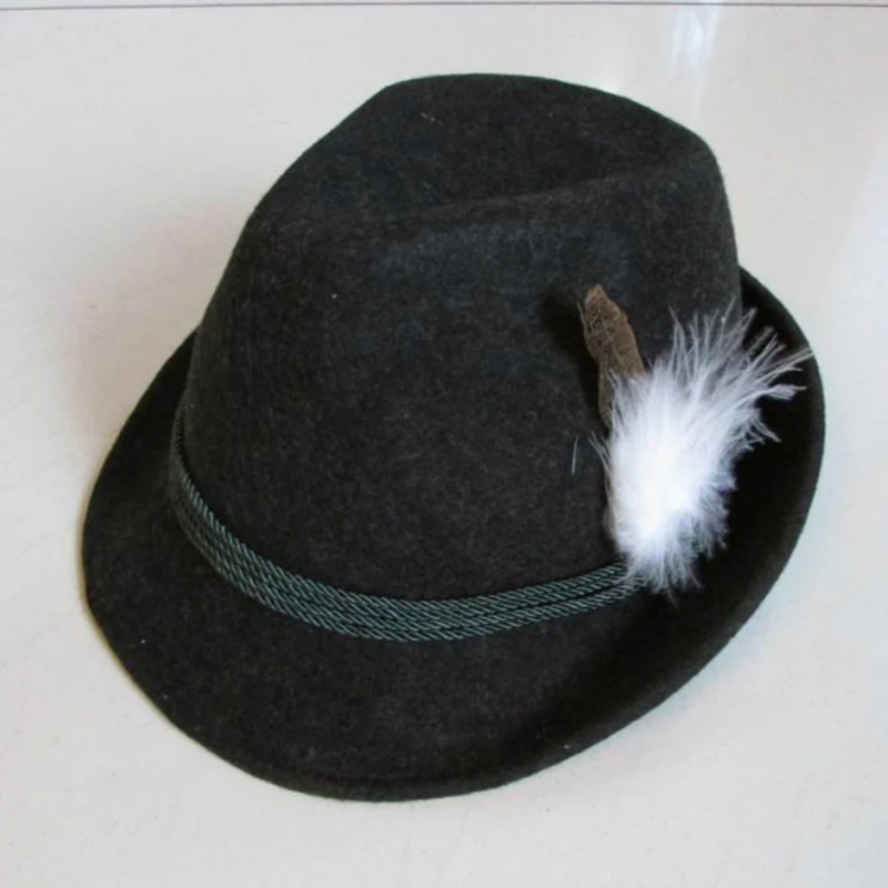 men's crushable wool felt hats