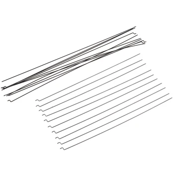 

10pcs Z type D1.2mm push rod steel wire push pull rod pushrod for rc aircraft airplane pull push connecting rod