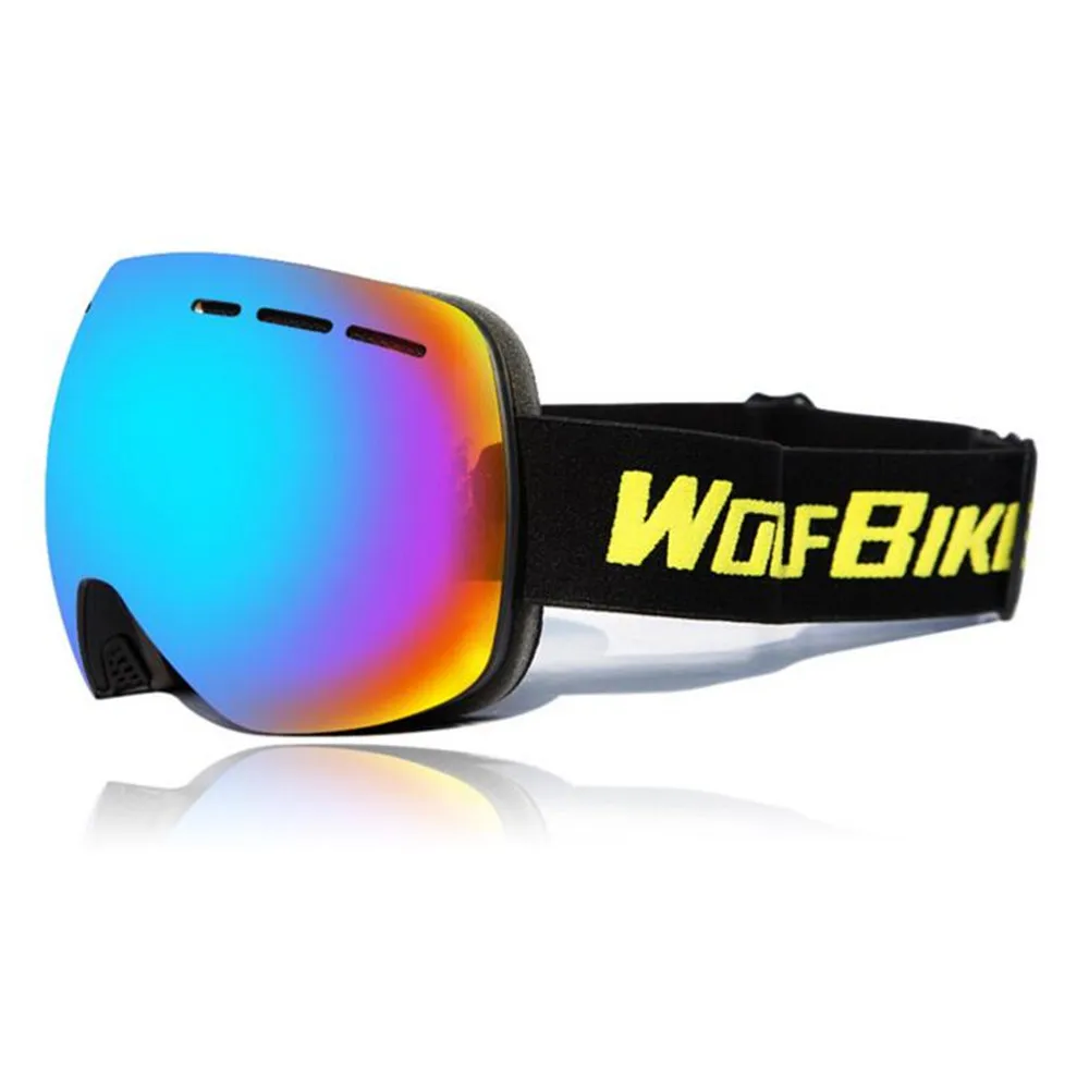 Cristal de snowboard nieve gafas de esquí gafas de esqui motocicleta gafas lunette de ski hombre hombres mujeres ciclismo esquí googles