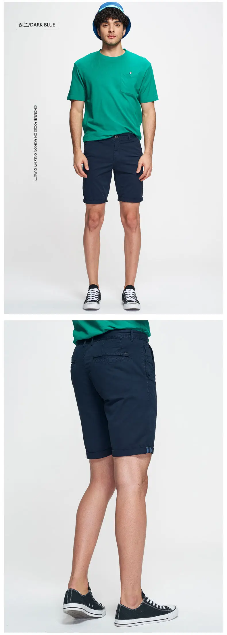 Casual Cotton Shorts Male Summer Quality Solid Travel Shorts Cargo Men Short Sprots Washed Pants Fashion Chinese Clothing Dress 06