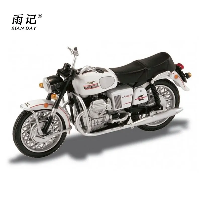 

RIAN DAY 1/22 Scale Motorbike Model Toys Moto Guzzi V7 Special (1968) Starline Diecast Metal Motorbike Model Toy For Collection