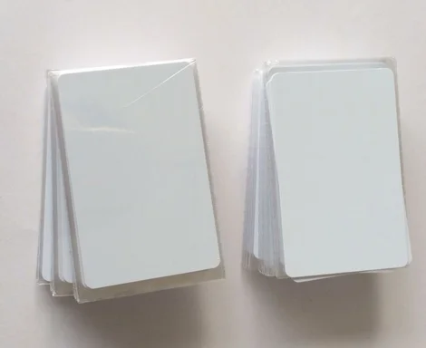 RFID Blank Cards 50PCS/Lot 13.56MHZ Printable PVC Smart IC With 1K S50 Chip For Epson Canon Inkjet Printer