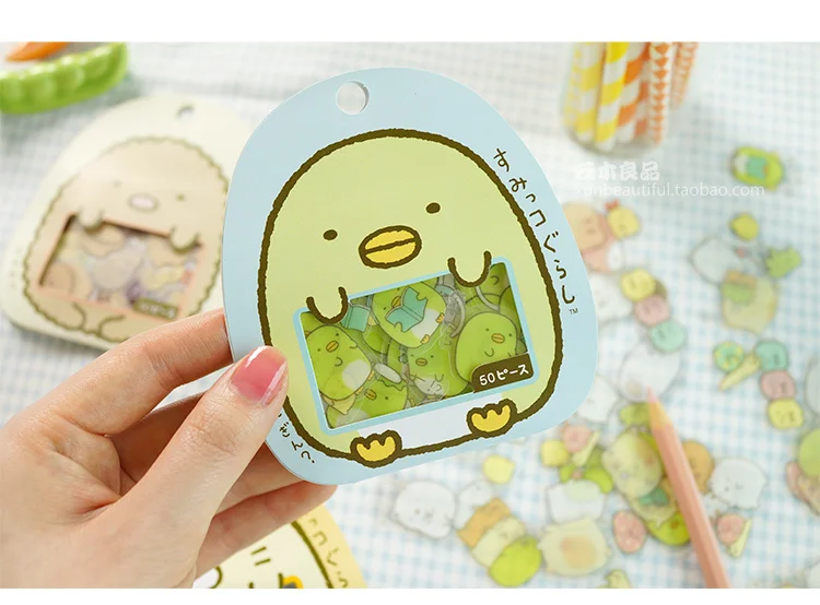 50 шт./компл. мультфильм sumikko gurashi декоративные Стикеры s Декор клей Стикеры школьные канцелярские принадлежности пуля аксессуары для журналов