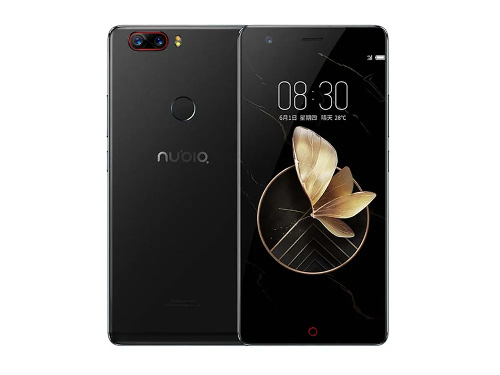 Nubia Z17 4G LTE мобильный телефон 5,5 дюймов Snapdragon 835 OctaCore 6 Гб ram 64 Гб rom Двойная Задняя камера Android 7,1 телефон