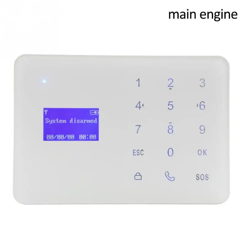 

12V GSM intelligence automatic broadcast alarm suit wireless infrared detector +door magnetism +wired alarm remotes