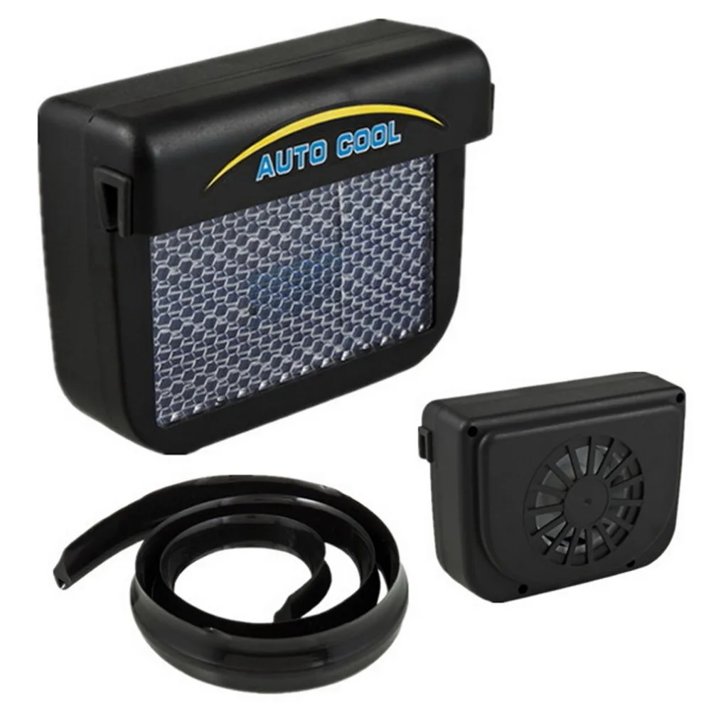 Solar Power Car Auto Air Vent Cool Fan Cooler Ventilation System Radiator Fan font b Exhaust