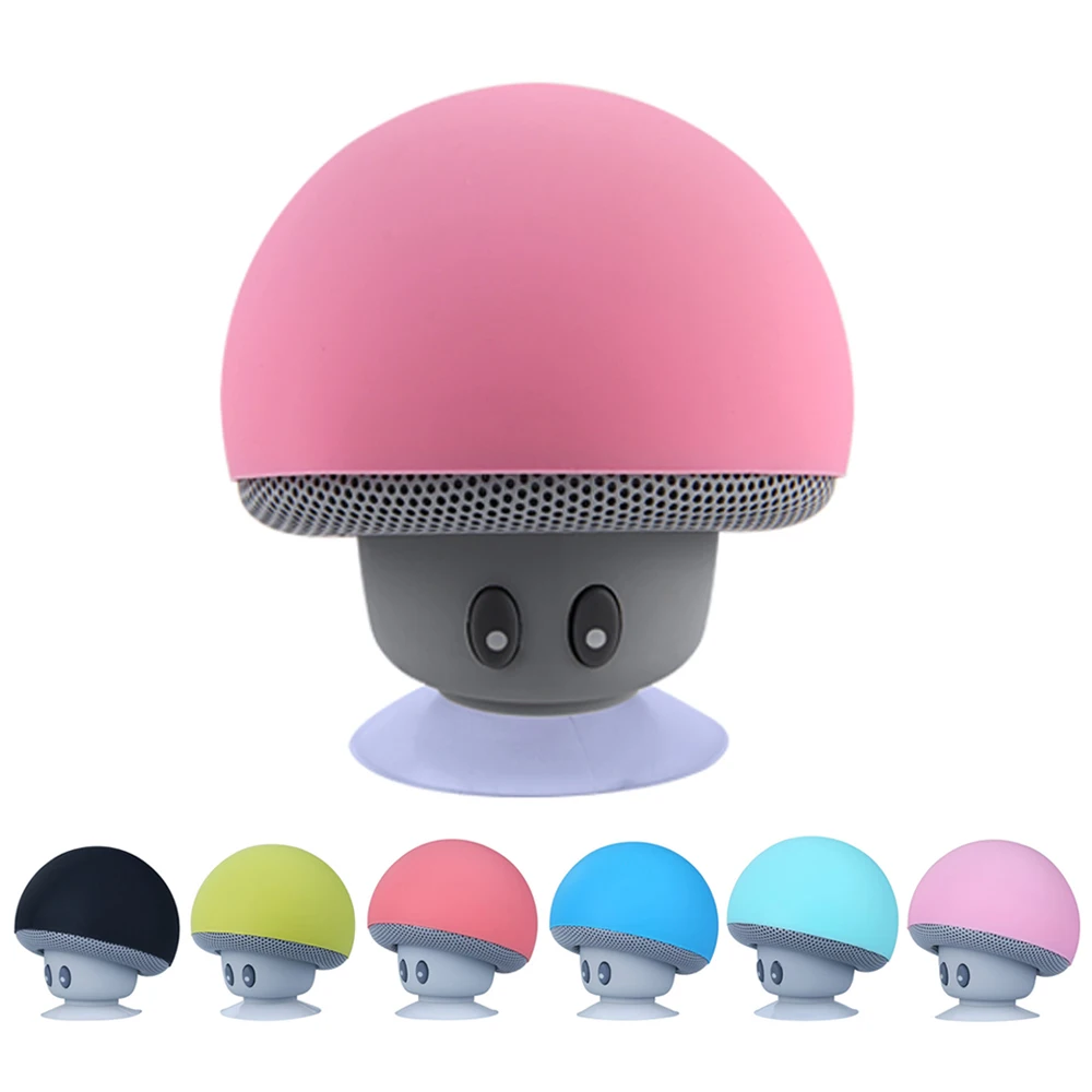 Portable Speaker Wireless Bluetooth Mushroom With Microphone Mini Speaker For Computer Phone Stereo Waterproof Mini Speaker Portable Speaker Wireless Bluetooth Mushroom With Microphone Mini Speaker For Computer Phone Stereo Waterproof Mini Speaker