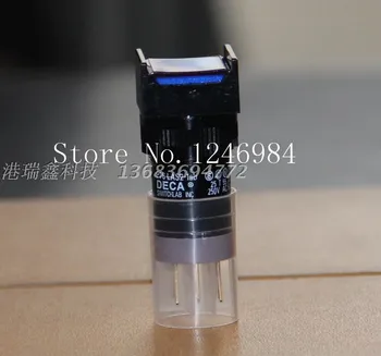 

[SA]Taiwan Progressive Alliance P16LAS2-1AB blue square button switch with lock -way normally open normally closed single DECA--