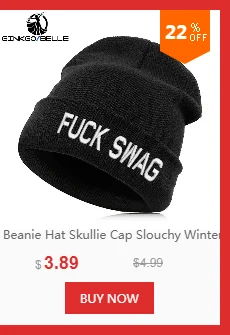 Beanie шляпа Skullie шапка, вязаная шапка-носок зима-осень вышивка лозунг девиз слова в стиле панк Для мужчин Для женщин для мальчиков и девочек уличных танцев улыбка