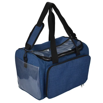 

Travel DIY Knitting Tote Bag Big Capacity Yarn Storage Bag For Thread Wool Crochet Hook Sewing Kit Organizer Bag For Mom Gift