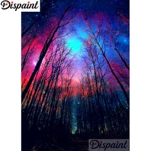 

Dispaint Full Square/Round Drill 5D DIY Diamond Painting "Color tree" Embroidery Cross Stitch 3D Home Decor A12890