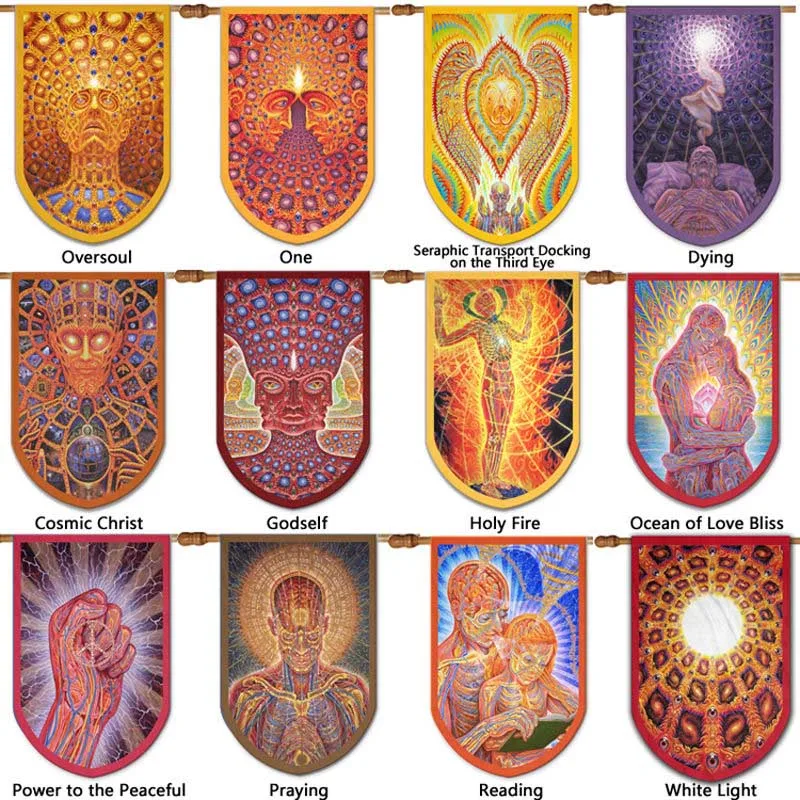 Alex Grey Poster Godself