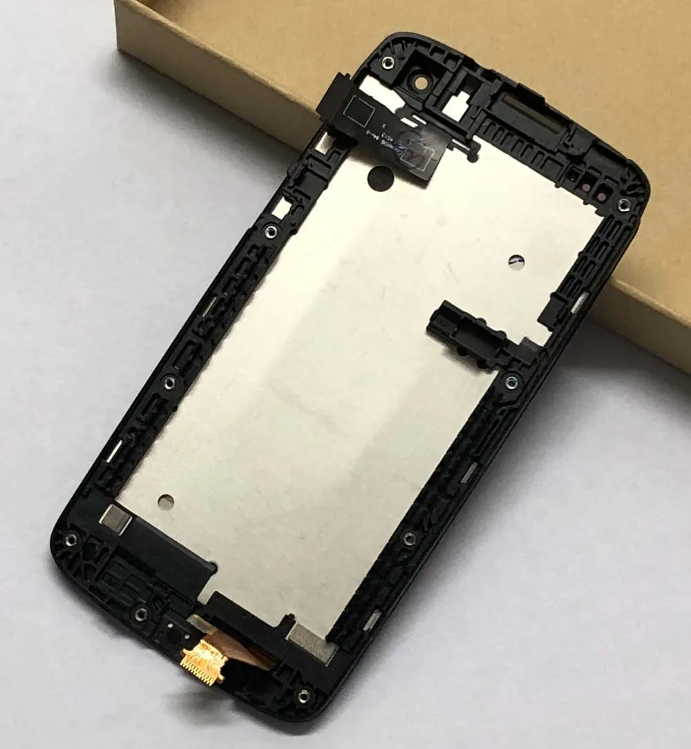 

For HTC desire 500 5060 Full Touch Screen Digitizer Sensor Glass + LCD Display Module Monitor Panel Assembly with Frame Bezel