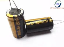 6pcs/lot high frequency low impedance 35V 10000UF 22*40 aluminum electrolytic capacitor 10000uf 35v 35V10000UF