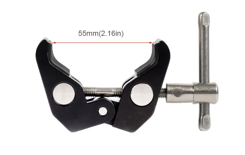 Multifunctional Crab Claw Clamp Tongs Pliers Clip Bracket For Camera Tripod Monopod For Studio Flash Light Stand Tripod Parts (3)
