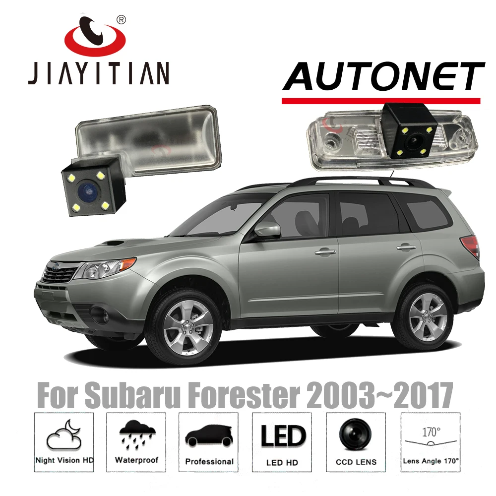 

JiaYiTian rear view camera For subaru forester SG SH SJ MK2 MK3 MK4 2003~2016 CCD backup license plate Camera Reverse Camera