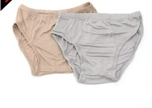 42 double needle men's silk underwear briefs 100% quality of mulberry antibacterial health counters Special offer |
