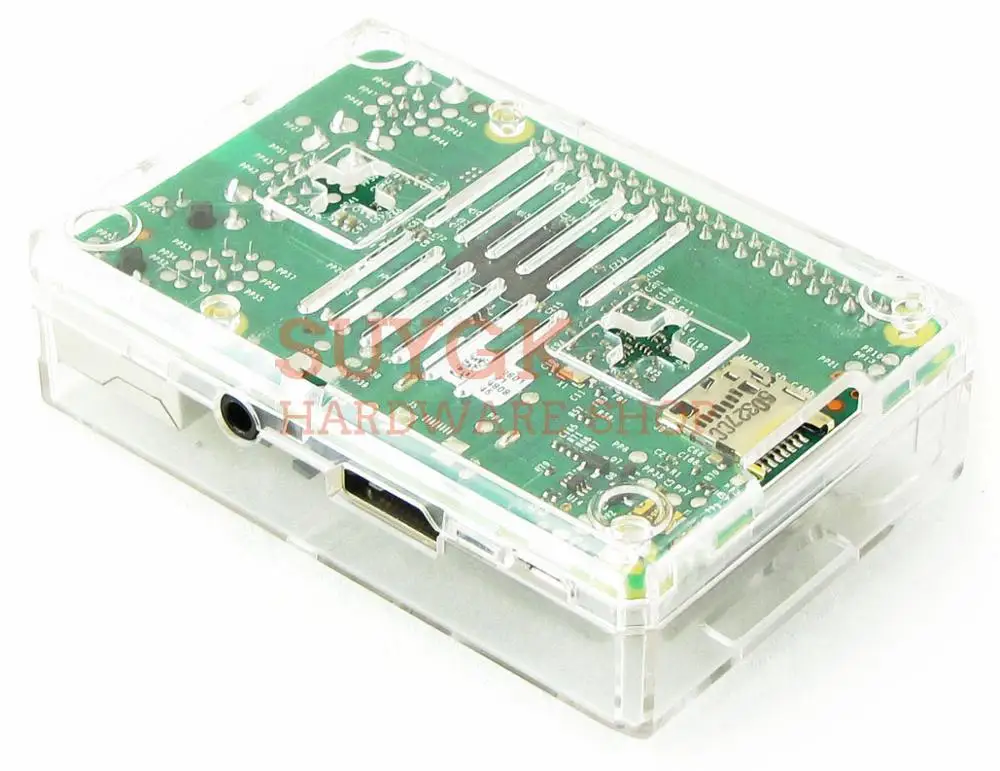 Raspberry PI 3 Model B+ Плюс Прозрачный чехол Корпус коробка для Raspberry PI 2, PI3 Модель B, PI 3B