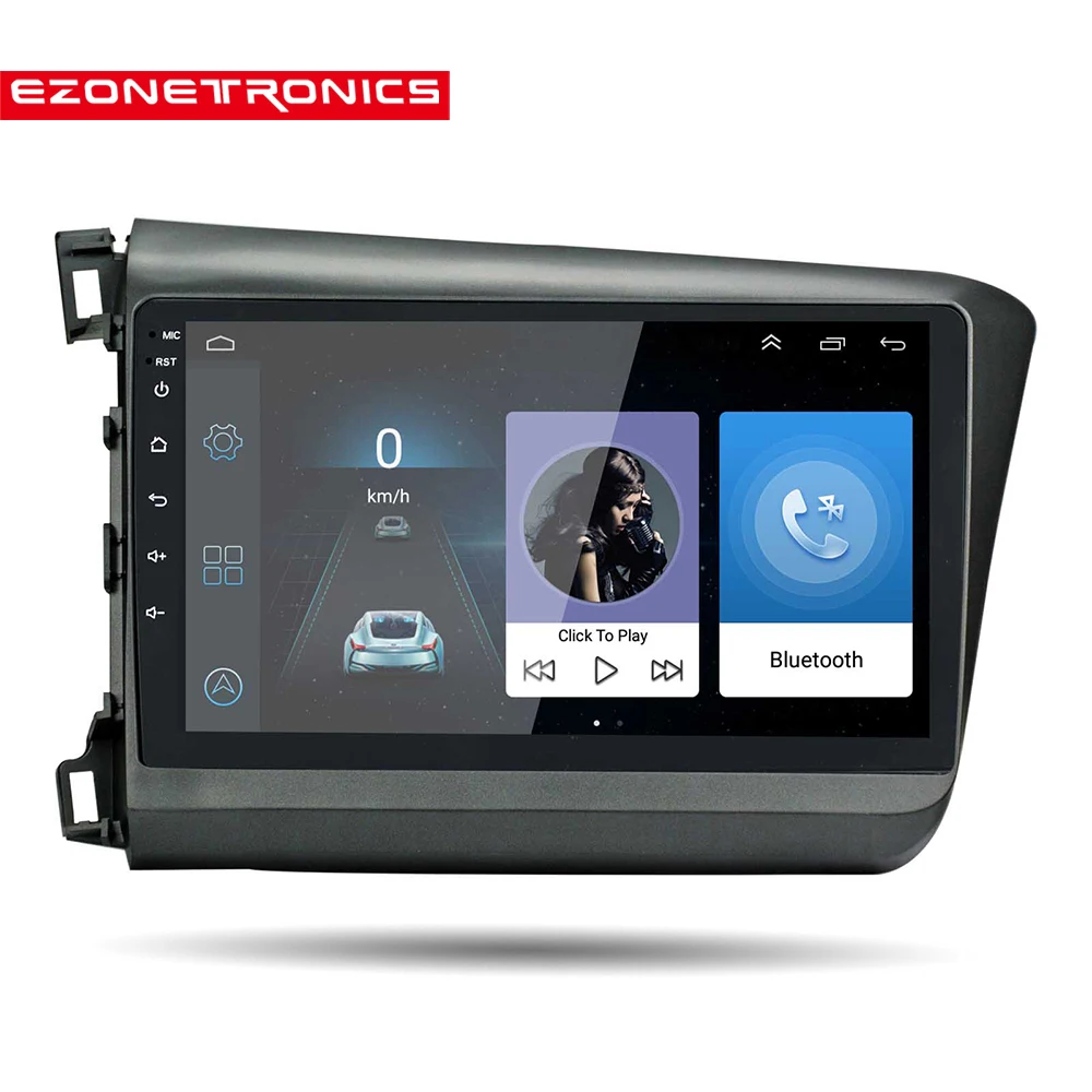Автомагнитола 2DIN Android 8 1 9 дюймов GPS DDR3 + 16 ГБ для Honda Civic 2012 13|Мультимедиаплеер авто| |