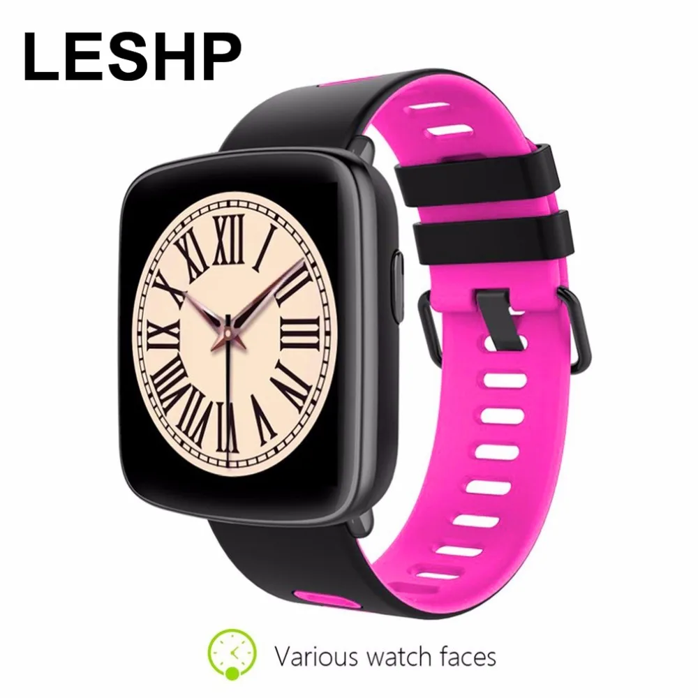 

LESHP IP68 Waterproof Smart Watch MTK2502D 1.54" Touch Screen Remote Camera Hear Rate Pedometer Wristwacth for IOS Android Phone