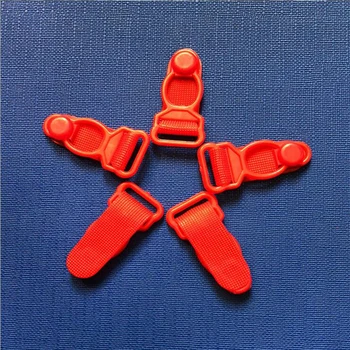 

Plastic Black/Pink/Red/White Corset Leg Garter Belt Clip Hooks Suspender Ends Hosiery Stocking Grips 200 pcs/lot