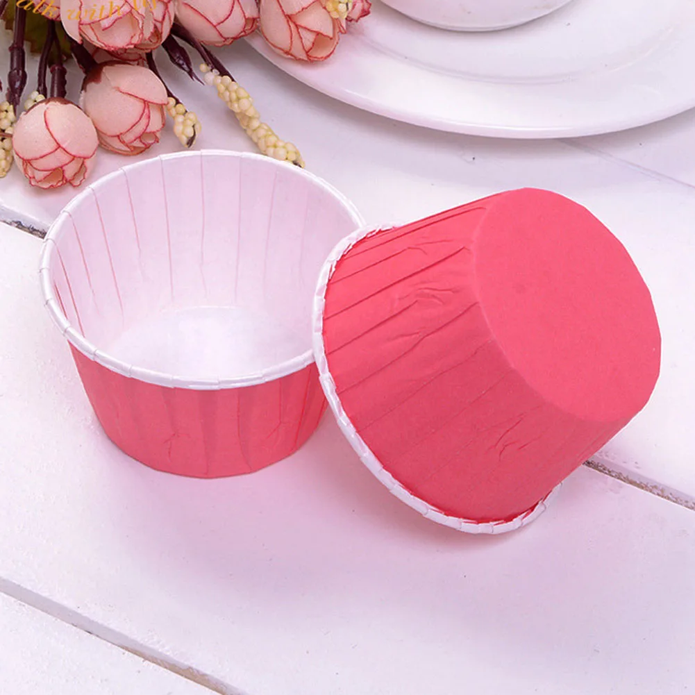 Colorful Cupcake Liners Muffins Paper Cupcake Cases White Wedding Party