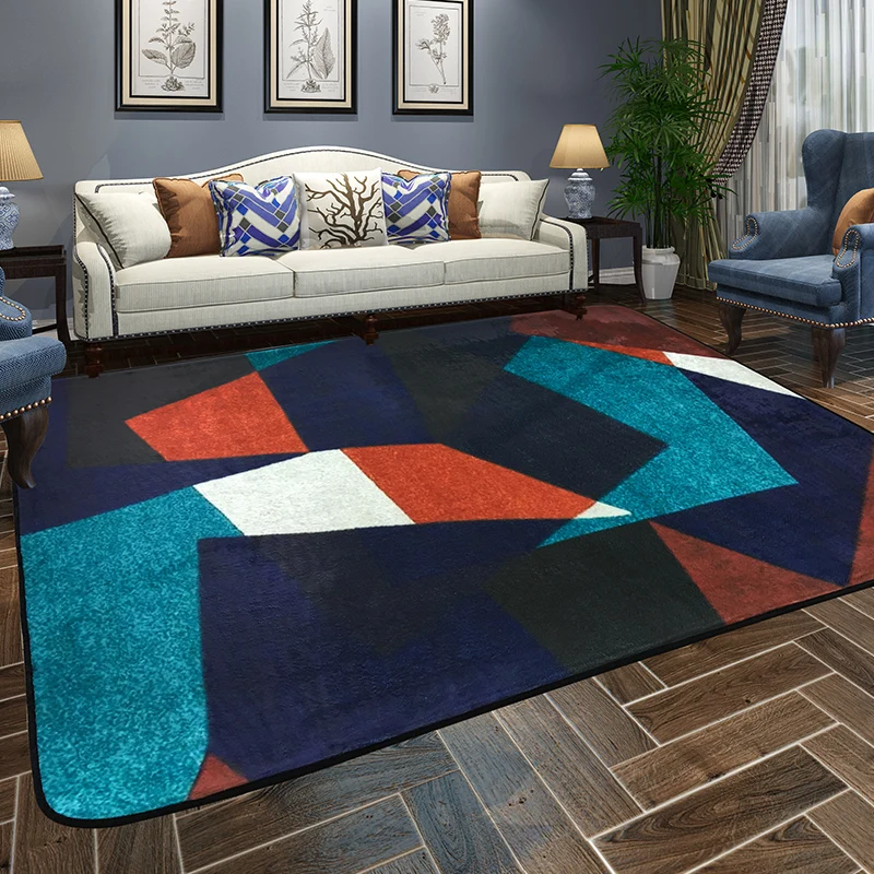 Короткие ковры в европейском стиле для гостиной, дома, спальни, коврики и ковры, журнальный столик, современный ковер, детский игровой коврик