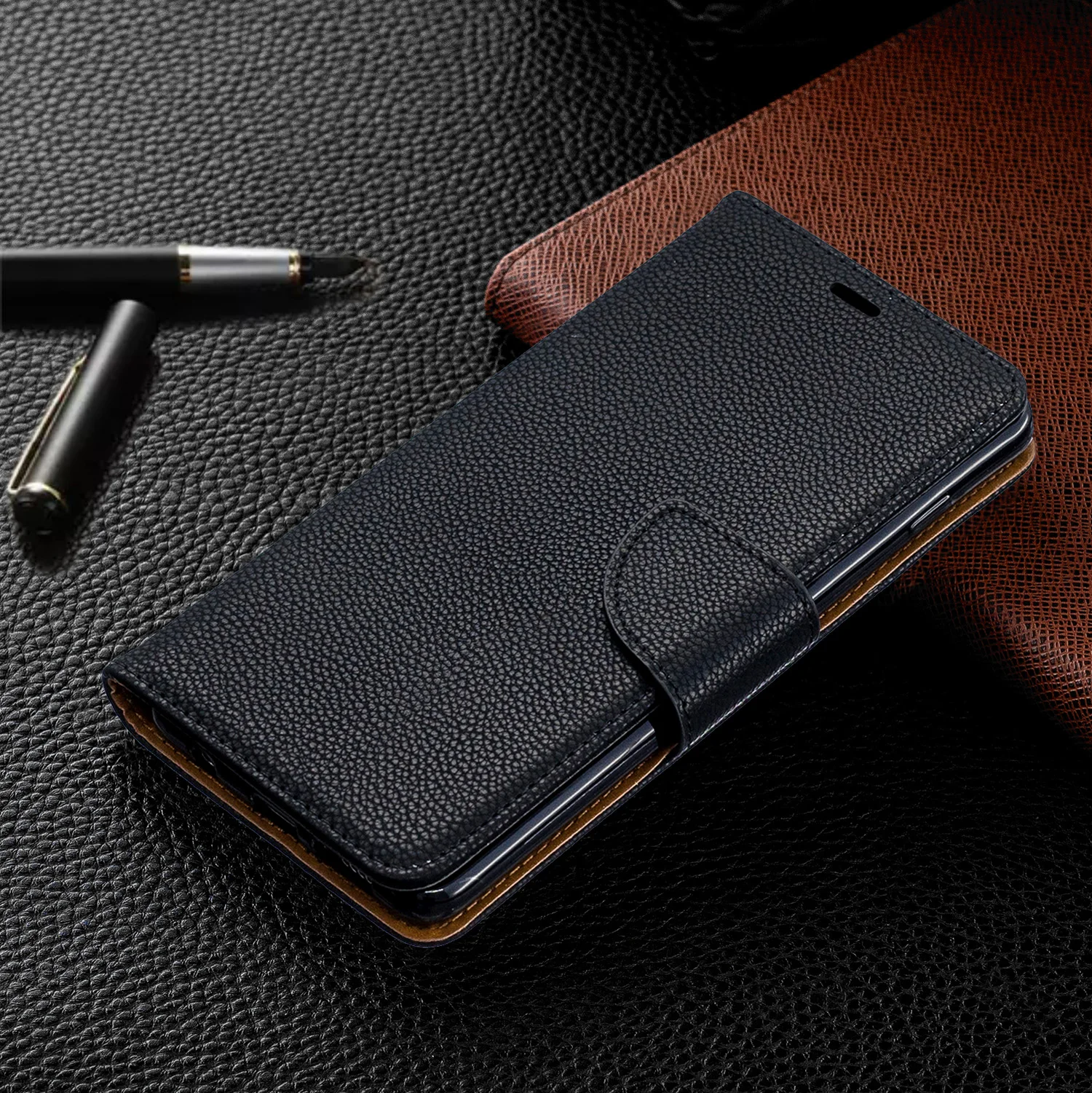 Wallet Phone Case for Samsung Galaxy S10 Plus S10e S10 S9 Plus PU Leather Flip Cover Stand Magetic Closure with Card Holder