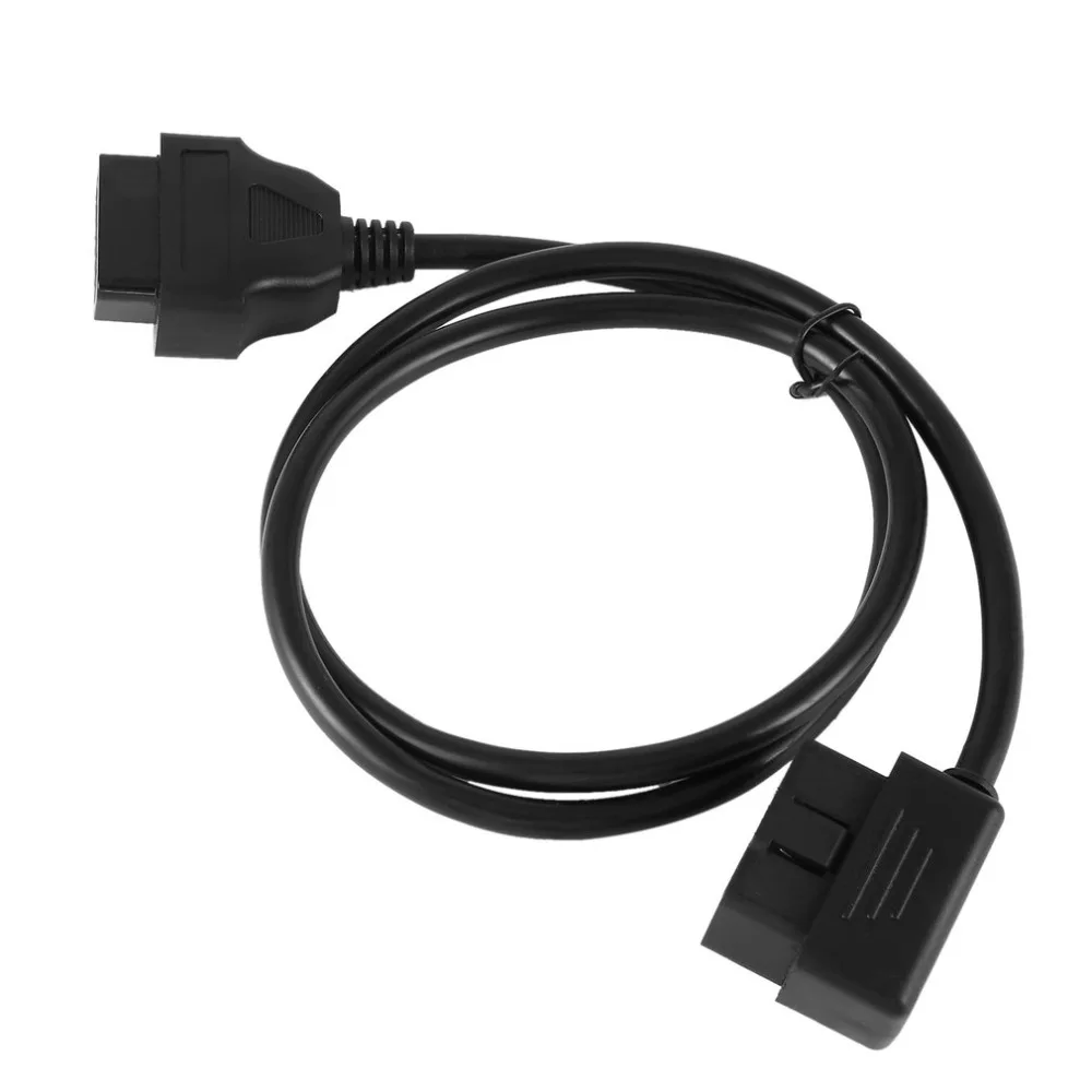 Новый Портативный 100 см OBD II OBD2 16 контактный разъем для Женский удлинитель диагностический Extender шнур стабильную работу