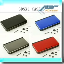 5 цветов полный корпус чехол Замена для 3DS XL LL 3 dsxl 3 dsll Полный комплект с маленькими частями внутри