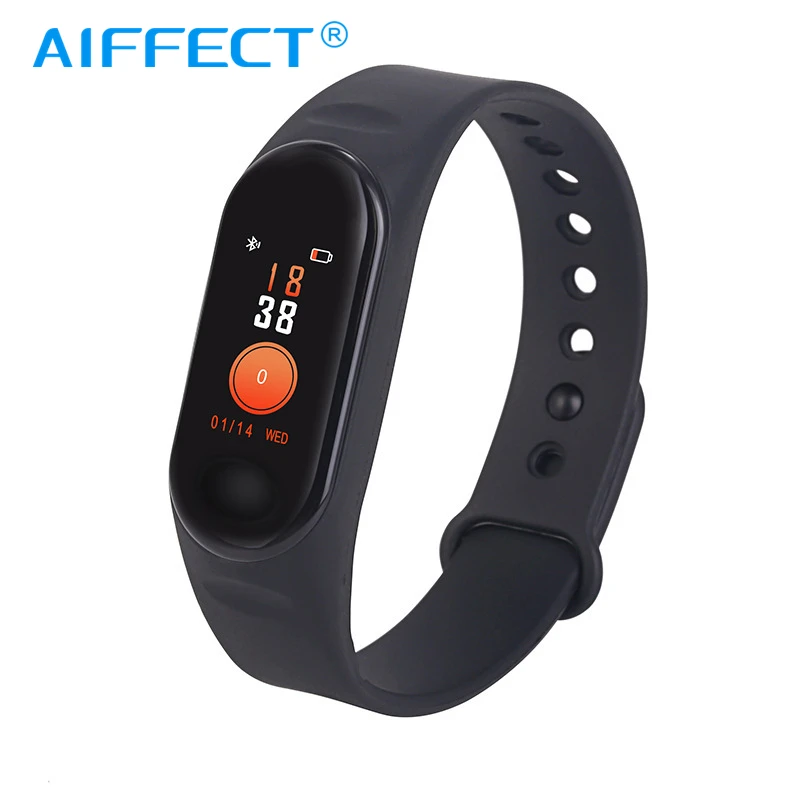 

AIFFECT Waterproof Smart Watch Heart Rate Monitor Blood Pressure Fitness Tracker Sport Smart Clock Watch for IOS Android Phone